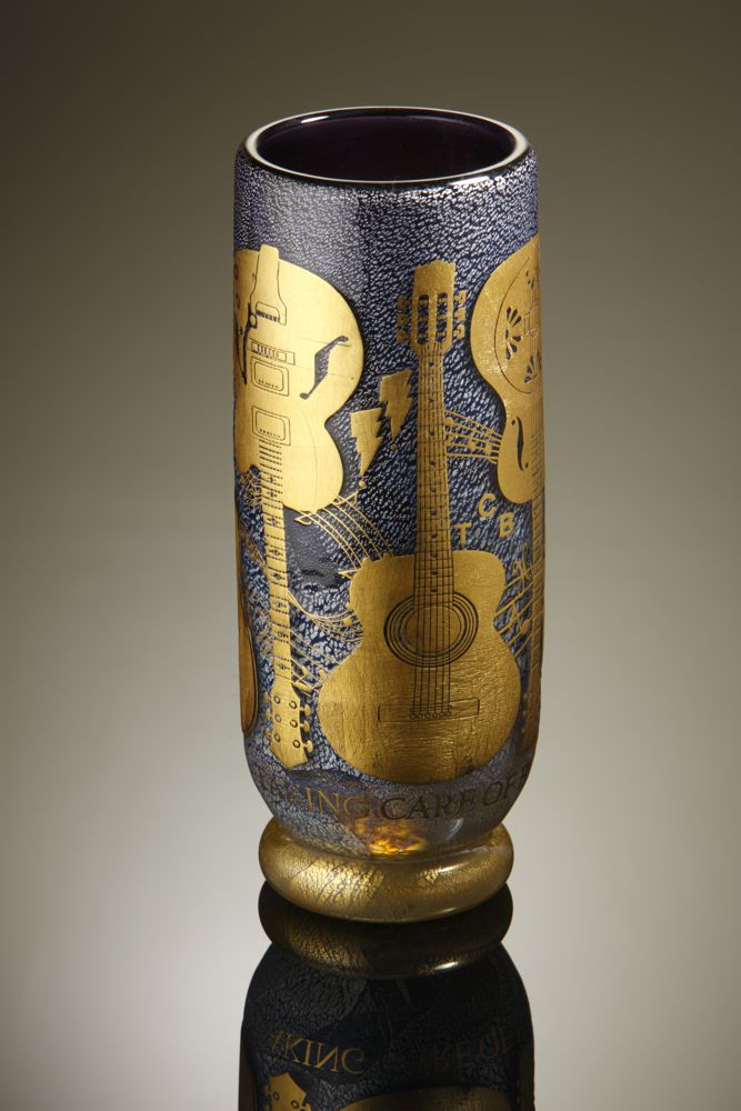 Jonathan Harris 'Elvis Presley' Vase designed by Mark Hill