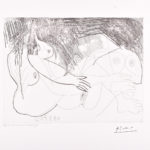 A limited edition Pablo Picasso etching of a female nude, c1968 - £1,400