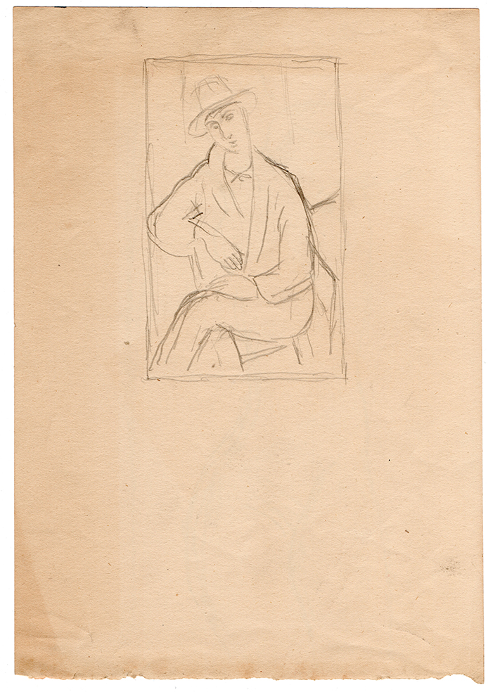 Marevna Modigliani Varvogli drawing