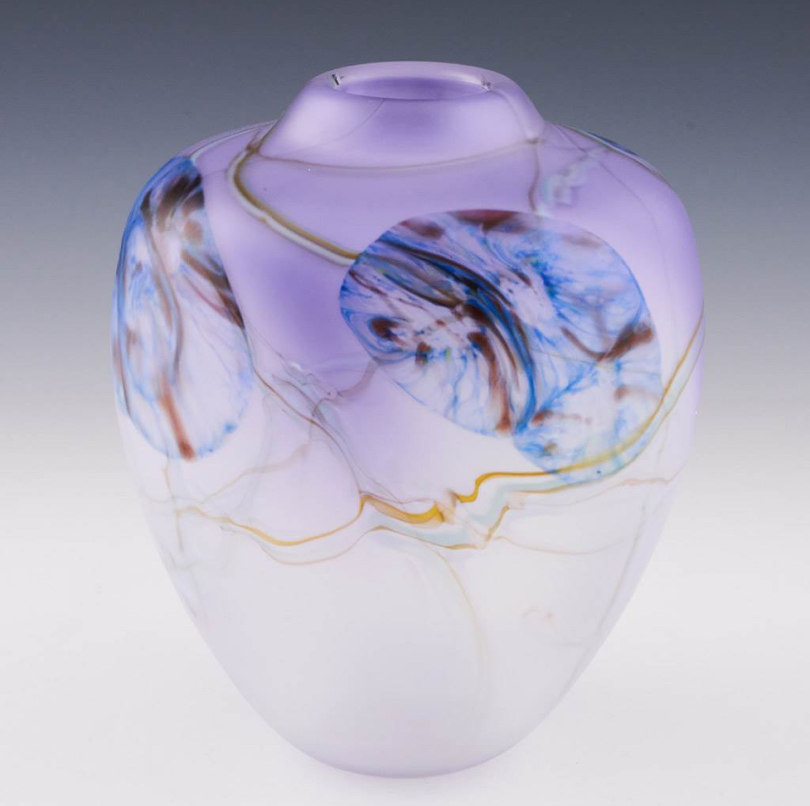 Barry Cullen Glass Vase
