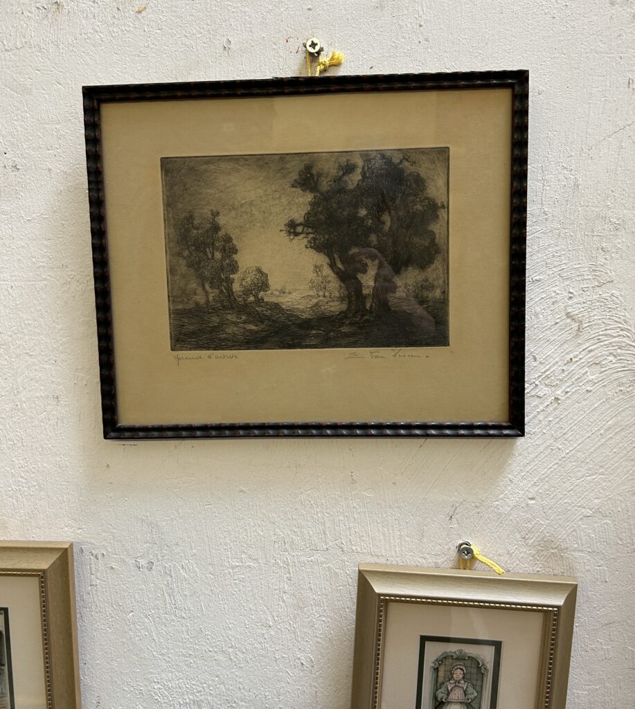 Edmond van Doroen etching